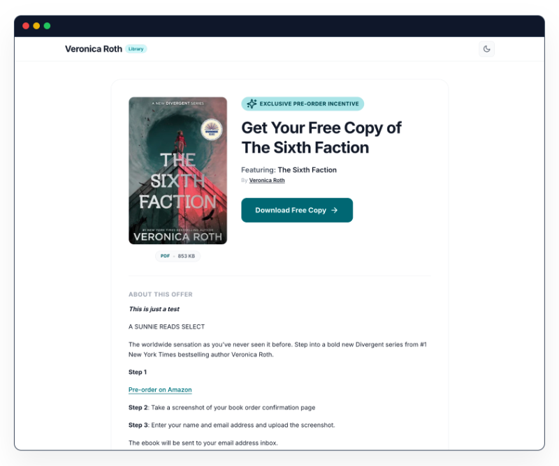 Email marketing and newsletter setup representing reader funnel and email list building