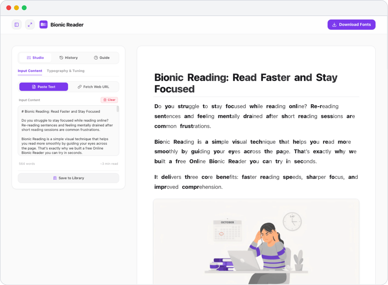 Bionic Reader