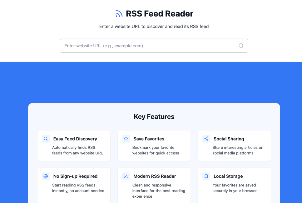 RSS Feed Reader