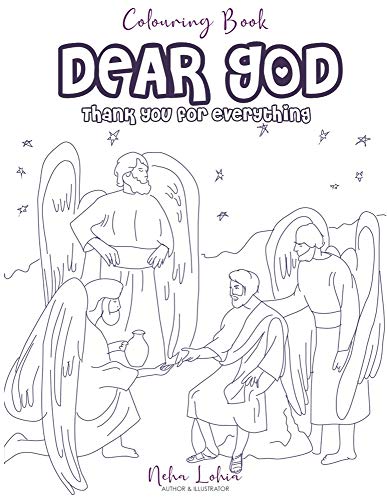 Dear GOD - Thank You For Everything: Colouring Book