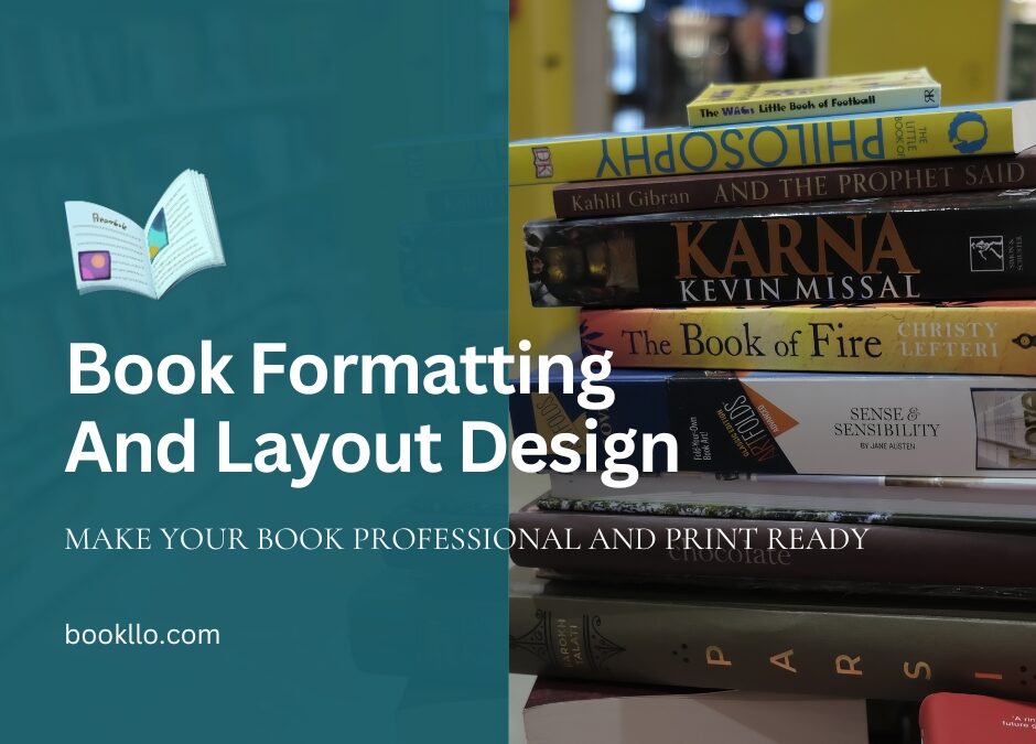 Book Formatting Service: Layout Design, Ebook, and Paperback